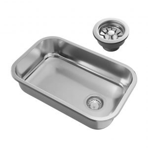 a-1350004-Pileta cocina MiPileta 103E, acero 430, 52x32x15 bajo mesada