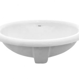 a-1530102-Bacha Indalo Roca 48x39x19 para baño oval pileta de encastrar