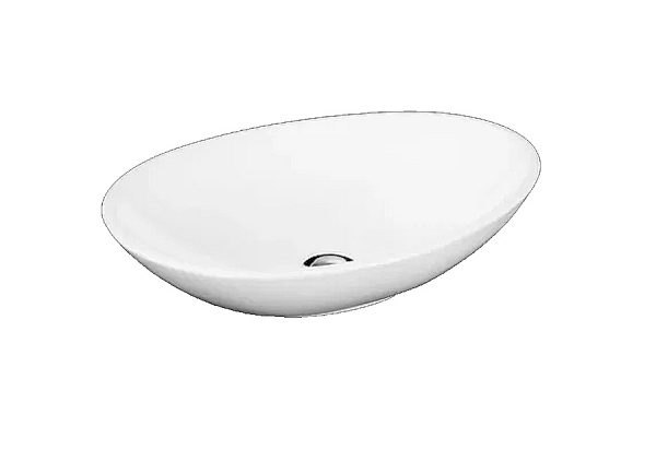 a-1600055-Bacha baño oval Onix cerámica Cordenons 41x29x11.5 cm color blanco