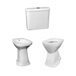 a-7000305-Combo Sanitarios Altos Baño Cordenons Inodoro con Mochila y Bidé para Discapacitados