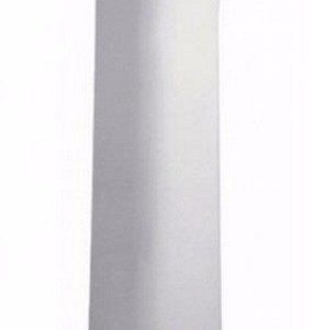 Columna para Lavatorio Ferrum Linea Bari Blanco CKC íntegramente fabricado en porcelana cerámica sanitaria color blanco