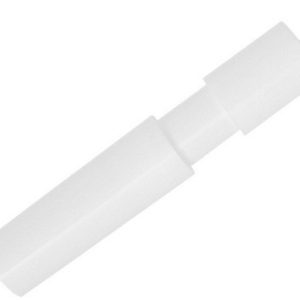Respuesto Rep0acc 0004 palito portarrollo papel higiénico para baño con resorte, tamaño universal ajustable en pvc color blanco y resorte metálico
