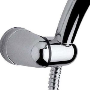Soporte duchador de mano regulable universal Pringles con sistema de fijacion a la pared incluido