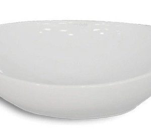 Bacha de baño oval de apoyar Onix Cordenons 41x29x11.5 cm totalmente en porcelana ceramica sanitaria blanca