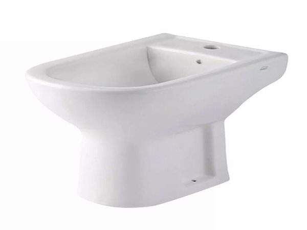 Bide Ferrum modelo Bari para griferia monocomando blanco