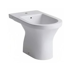 1253123-Bidé Ferrum Fontana Blanco de Pedestal 1 Agujero