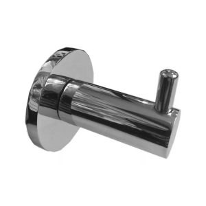 4220001-Percha baño Ottone cromo resistente para fijar en pared